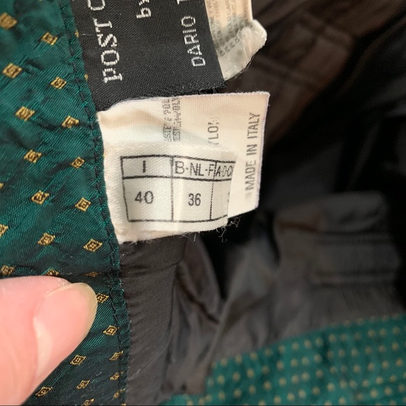 Post Card Vintage Black Quilted Snowpants - Picture 7 of 10